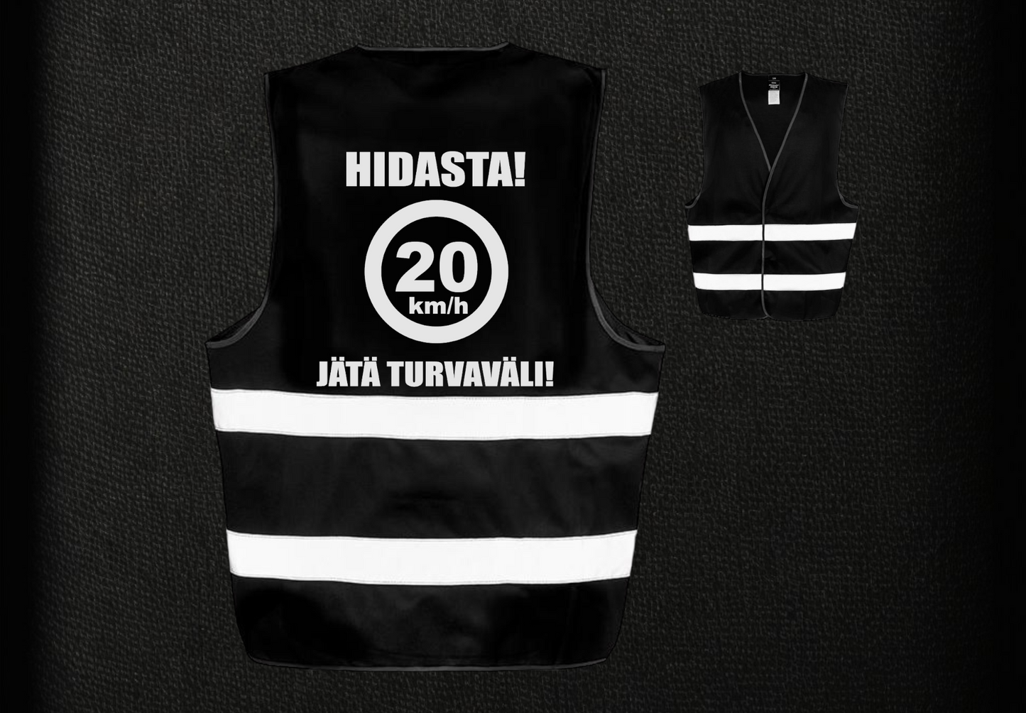 RATSASTUS -liivi musta